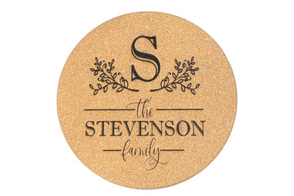 Stevenson Family Cork Trivet